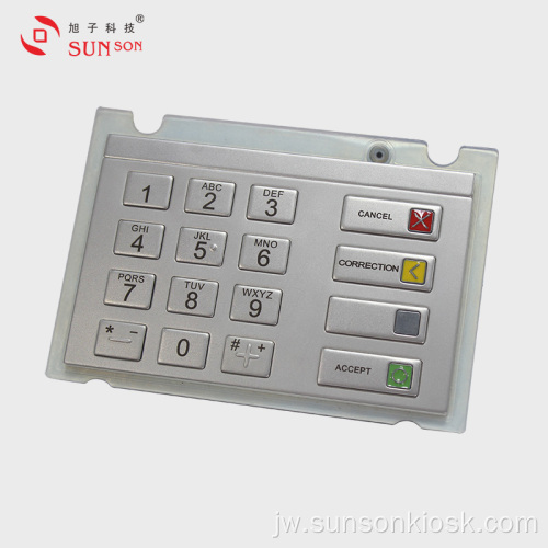 IP65 Enkripsi PIN pad kanggo Vending Machine